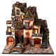 Otoczenie, scena neapolitańskiej szopki z młynem, 78x70x50 cm s1