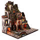 Otoczenie, scena neapolitańskiej szopki z młynem, 78x70x50 cm s3