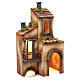 Casa in legno per presepe napoletano 41X25X16 cm s3