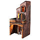 Casa de madera para belén napolitano 63x30x27 cm s5