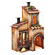 Haus mit Balkon und Bogengang 34x21x12cm neapolitanische Krippe s3