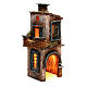 Wooden house for Neapolitan nativity scene 27X12X13 cm s3