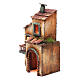Haus mit Bogen und Balkon 28x17x11cm neapolitanische Krippe s2
