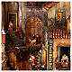 Village setting for Neapolitan Nativity scene 120x100x100 cm, module D, 25 shepherds, 3 movements - 14 cm s3