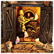 Village setting for Neapolitan Nativity scene 120x100x100 cm, module D, 25 shepherds, 3 movements - 14 cm s10