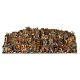 Aldeia Completa em Miniatura para Presépio de Nápoles, 4 Partes, 125 Pastores, 20 Movimentos, 120 x 400 x 100 cm s1