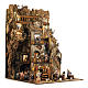 Aldeia Completa em Miniatura para Presépio de Nápoles, 4 Partes, 125 Pastores, 20 Movimentos, 120 x 400 x 100 cm s9