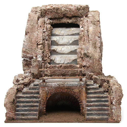 Stream with stairs for 10-12 cm nativity scene 1