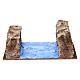 Stream with high banks for 12 cm nativity scene s1