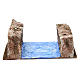 Stream with high banks for 12 cm nativity scene s5