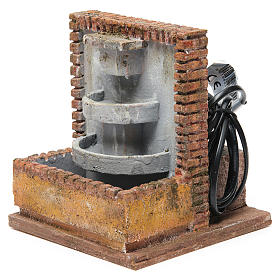Fuente para belén 10-12 cm de altura media 20x15x15 cm