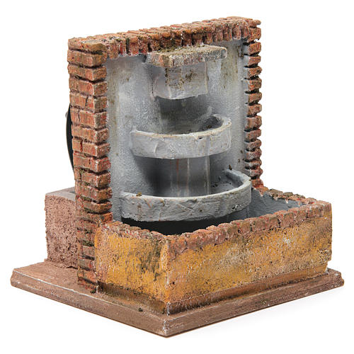 Fontana per presepe 10-12 cm 20x15x15 cm 3