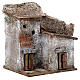 Casa due porte 10x10x10 presepe 3 cm s3