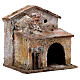 House with door and arch for nativity scene s3