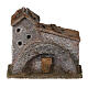 Rock house with arch and door for nativity scene s1