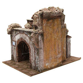 Borgo Vicolo Corto per presepe 10 cm 35x30x40 cm