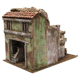 Borgo Vicolo Quarto per presepe 10 cm 30x30x40 cm