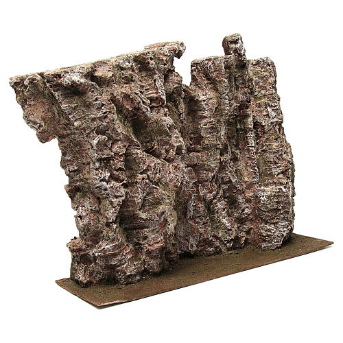 Montagna per presepe 30x15x50 cm 3
