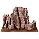 Montagne pour décor crèche 40x15x25 cm s1
