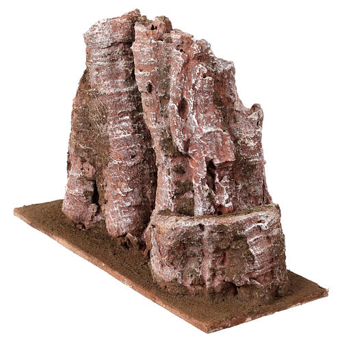 Montagna per presepe 40x15x25 cm 3