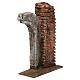 Semiarco con colonna per presepe da 12 cm 20x15x5 cm s3