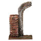 Semi-arch with brick wall for 10 cm nativity scene s1