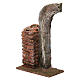 Semi-arch with brick wall for 10 cm nativity scene s2