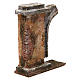 Wall with semi arch for nativity of 10cm 15x15x5 cm s3