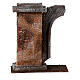 Facade with Semi arch for 12 cm nativity 20x15x5cm s1