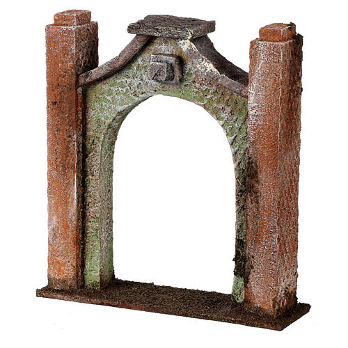 Pointed archway for 10 cm nativity scene 3