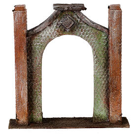 Arc décoré pour crèche 12 cm 20x5x20 cm