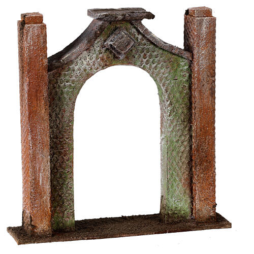 Arc décoré pour crèche 12 cm 20x5x20 cm 2