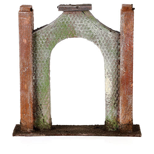 Arc décoré pour crèche 12 cm 20x5x20 cm 4