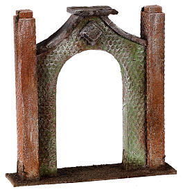 Łuk kotarowy dwudzielny do szopki 12 cm 20x5x20 cm