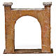 Arco puerta ciudad para belén 10 cm de altura media 15x5x15 cm s4