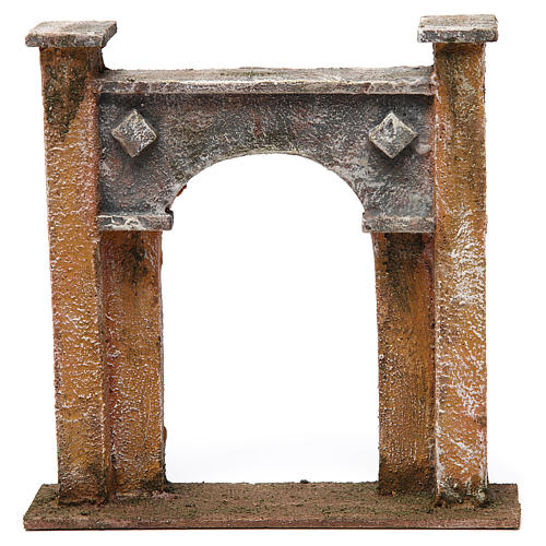 City archway for 12 cm nativity scene 1