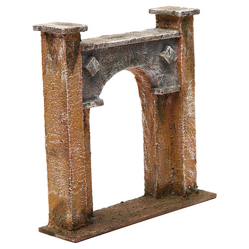 City archway for 12 cm nativity scene 3