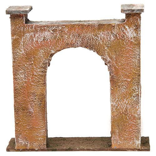 City archway for 12 cm nativity scene 4