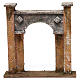 City gate arch for nativity 12 cm 20x5x20 cm s1