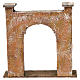 City gate arch for nativity 12 cm 20x5x20 cm s4