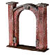 Arco puerta para belén 10 cm de altura media 15x5x15 cm s3