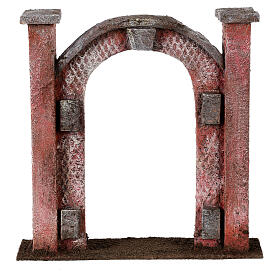 Arco puerta para belén 12 cm 20x5x20 cm