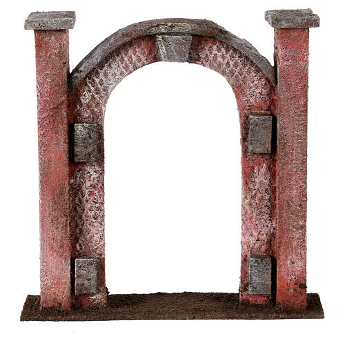 Arco puerta para belén 12 cm 20x5x20 cm 1
