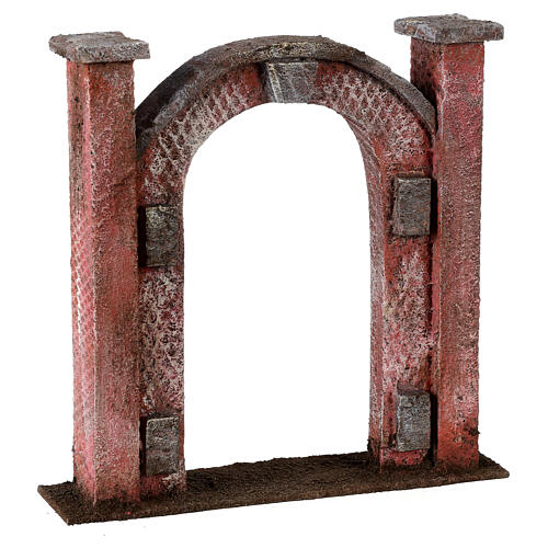 Arco puerta para belén 12 cm 20x5x20 cm 2