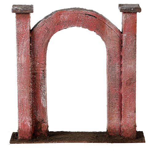 Arco puerta para belén 12 cm 20x5x20 cm 4
