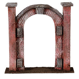 Arco porta per presepe 12 cm 20x5x20 cm