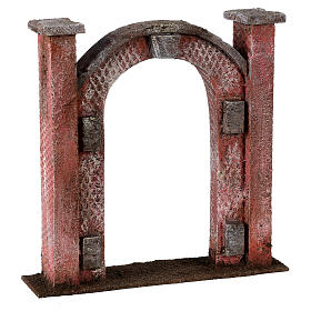 Arco porta per presepe 12 cm 20x5x20 cm