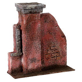 Colonna muro per presepe 10 cm 20x15x5 cm