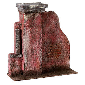 Colonna muro per presepe 12 cm 20x20x5 cm