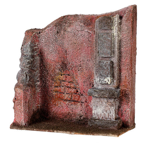 Muro per presepe 10 cm 20x15x5 cm 3